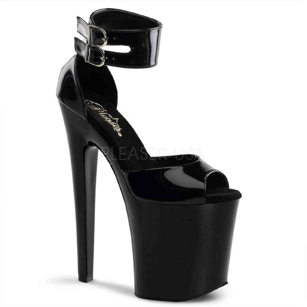 Pleaser Pleaser XTREME 875 Ankle strap sandal Pole dance shoes Pol